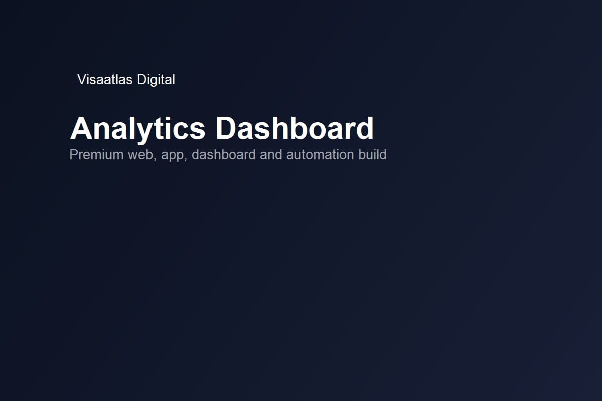 SaaS Dashboard